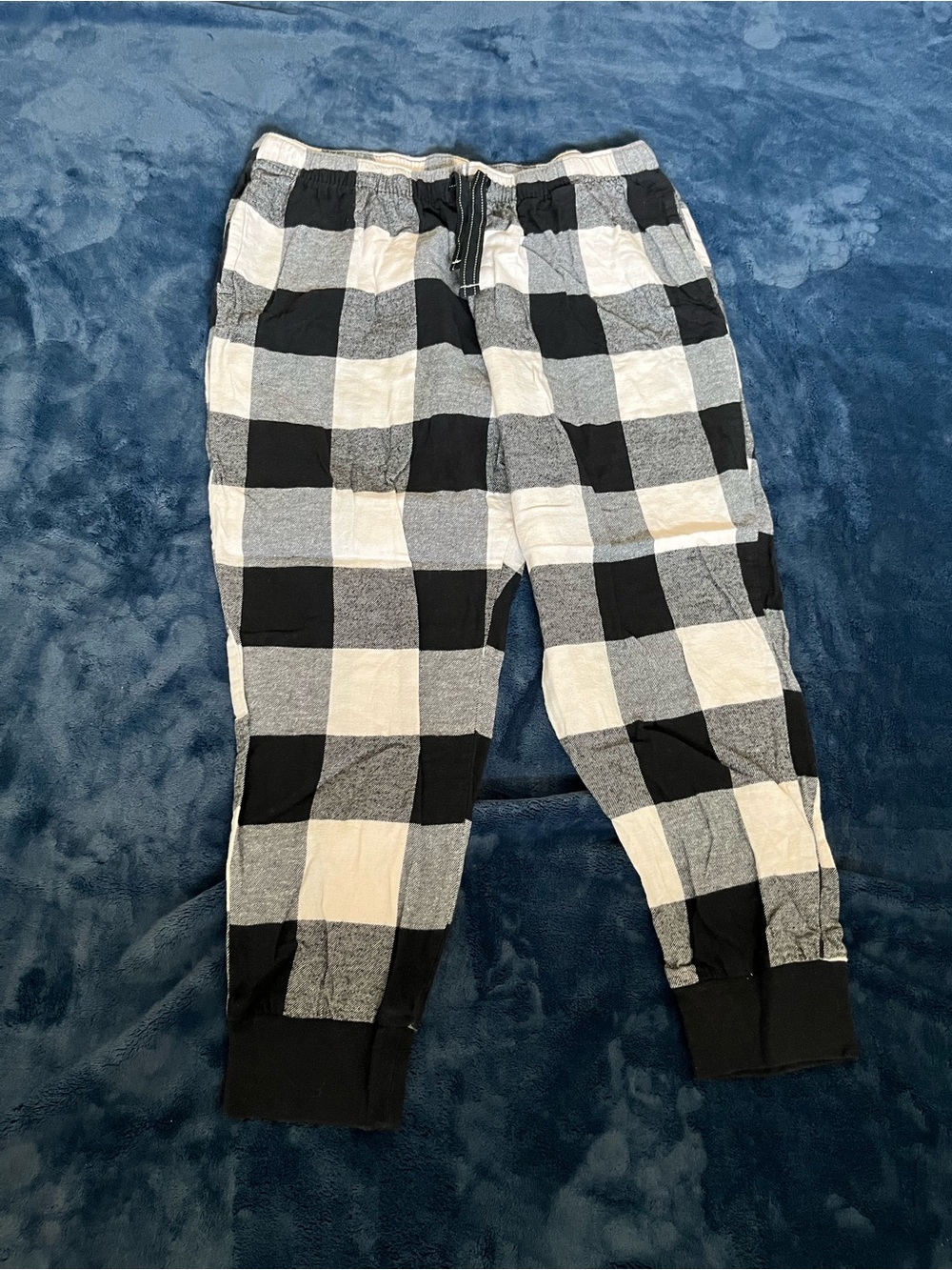 Old Navy Checkered Cotton Joggers